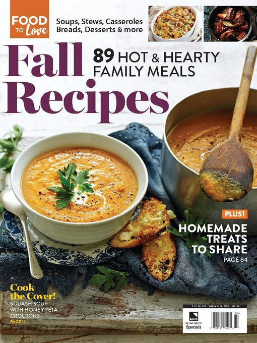 Title details for Food to Love - Fall Recipes by A360 Media, LLC - Available